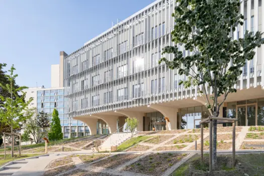 Le Bâtiment de Recherche Biomédicale (BRB) de la Faculté de Santé